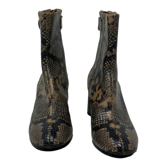 Joie Ramet Women's Python Leather Bootie size 7.5 - Picture 7 of 10